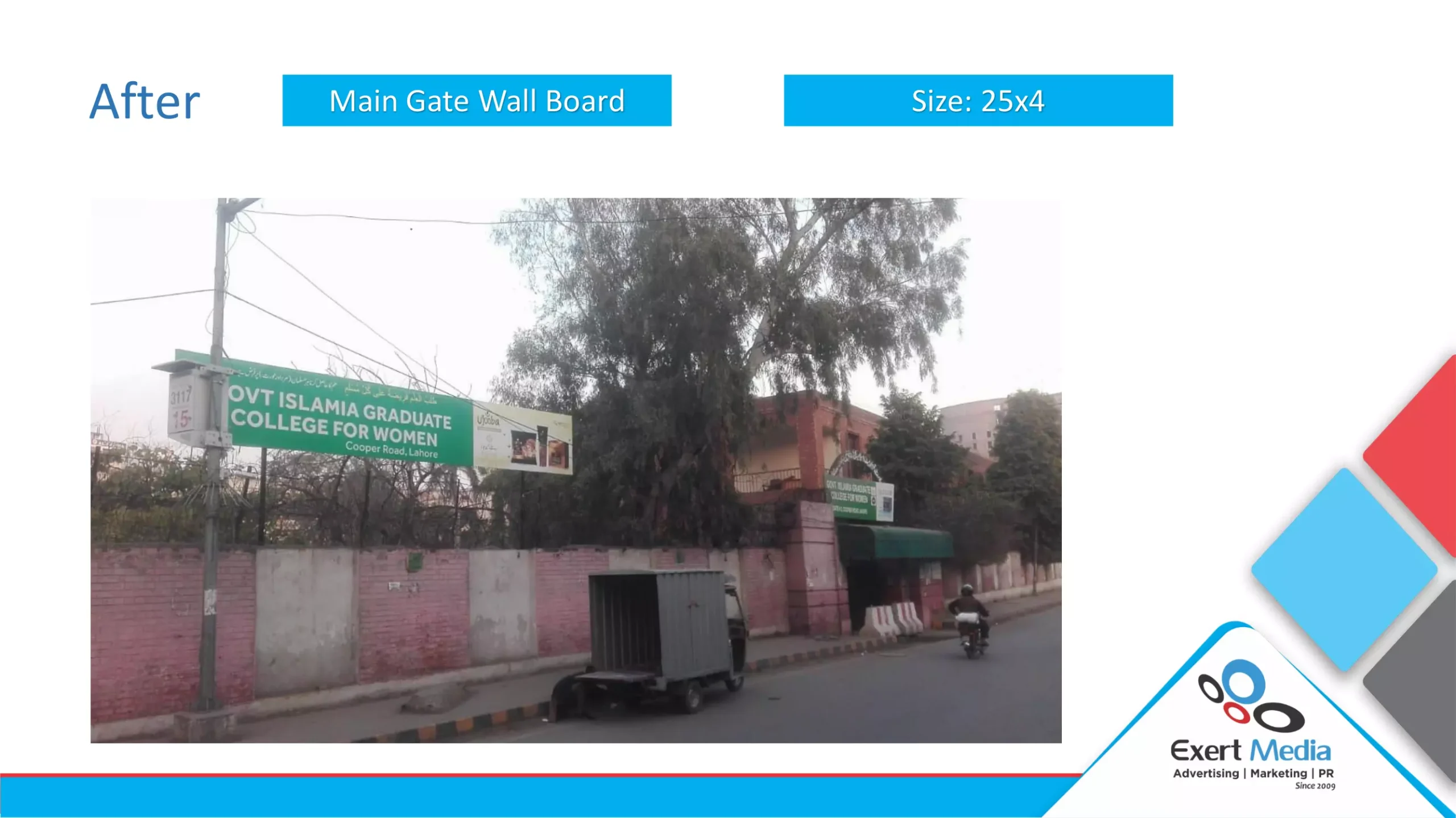 1- Lahore College Branding - Main Boards-08