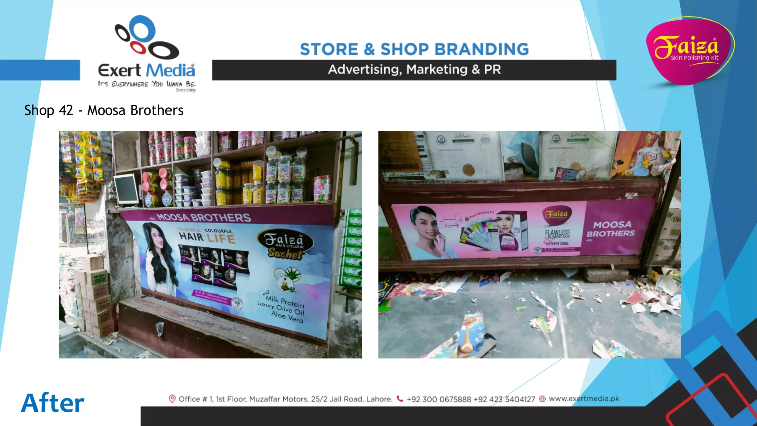 Faiza Beauty Cream Store & Shop Branding - Sargodha-102