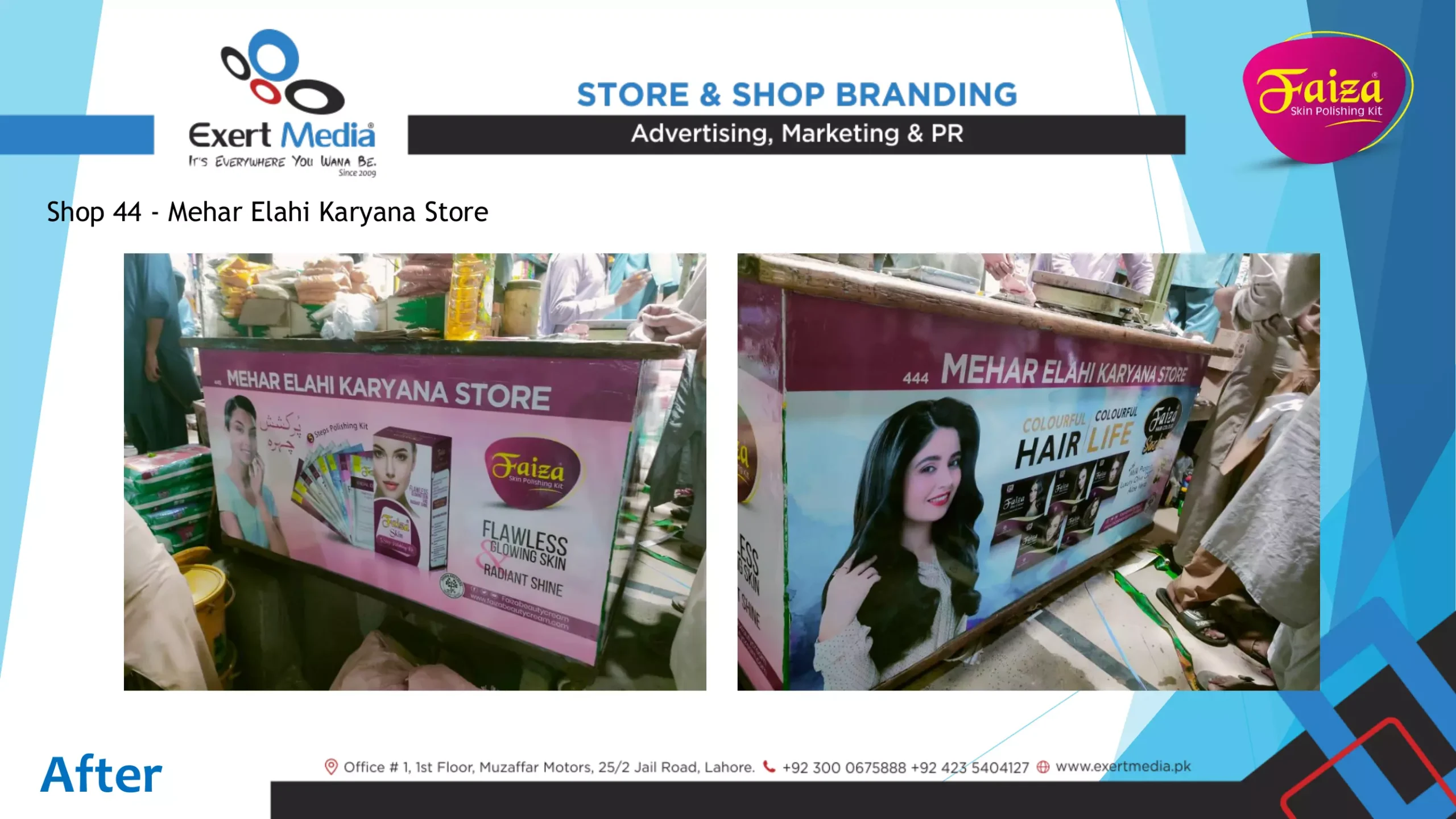 Faiza Beauty Cream Store & Shop Branding - Sargodha-108